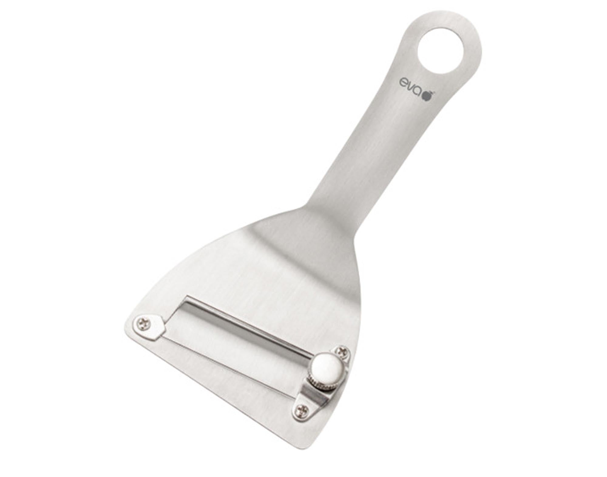 Entdecken Sie den EVA COLLECTION Trüffelhobel und Käsehobel Inox – langlebig, präzise und ergonomisch für perfekte Trüffel- und Käse-Scheiben.