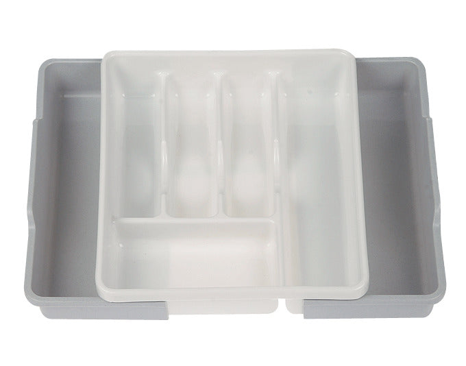 KEEEPER Besteckkasten ausziehbar 38x32/50.5x7.5 cm in präsentiert im Onlineshop von KAQTU Design AG. Besteck ist von KEEEPER