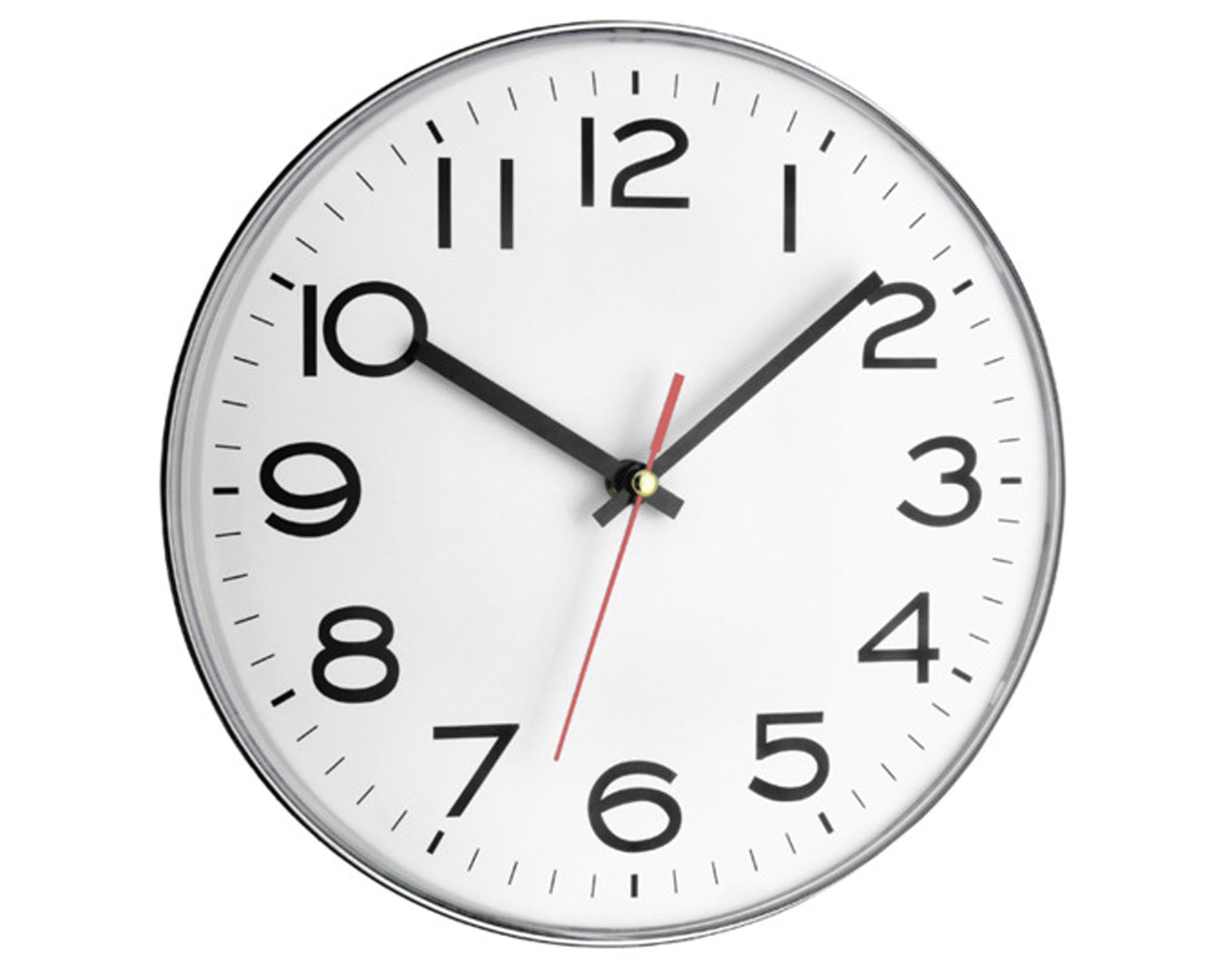 Elegante TFA Wanduhr in Silber, Ø 28 cm, mit präziser Zeitangabe, kratzfester Oberfläche und modernem Design – ideal für jedes Zuhause.