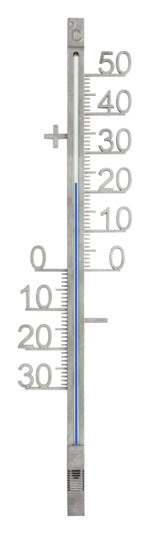 TFA Aussenthermometer Metall silber 42.8 cm in präsentiert im Onlineshop von KAQTU Design AG. Thermometer ist von TFA