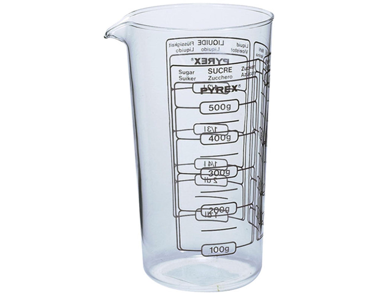 PYREX Messkrug Glas 0.5 l in Transparent präsentiert im Onlineshop von KAQTU Design AG. Küchenhelfer ist von PYREX
