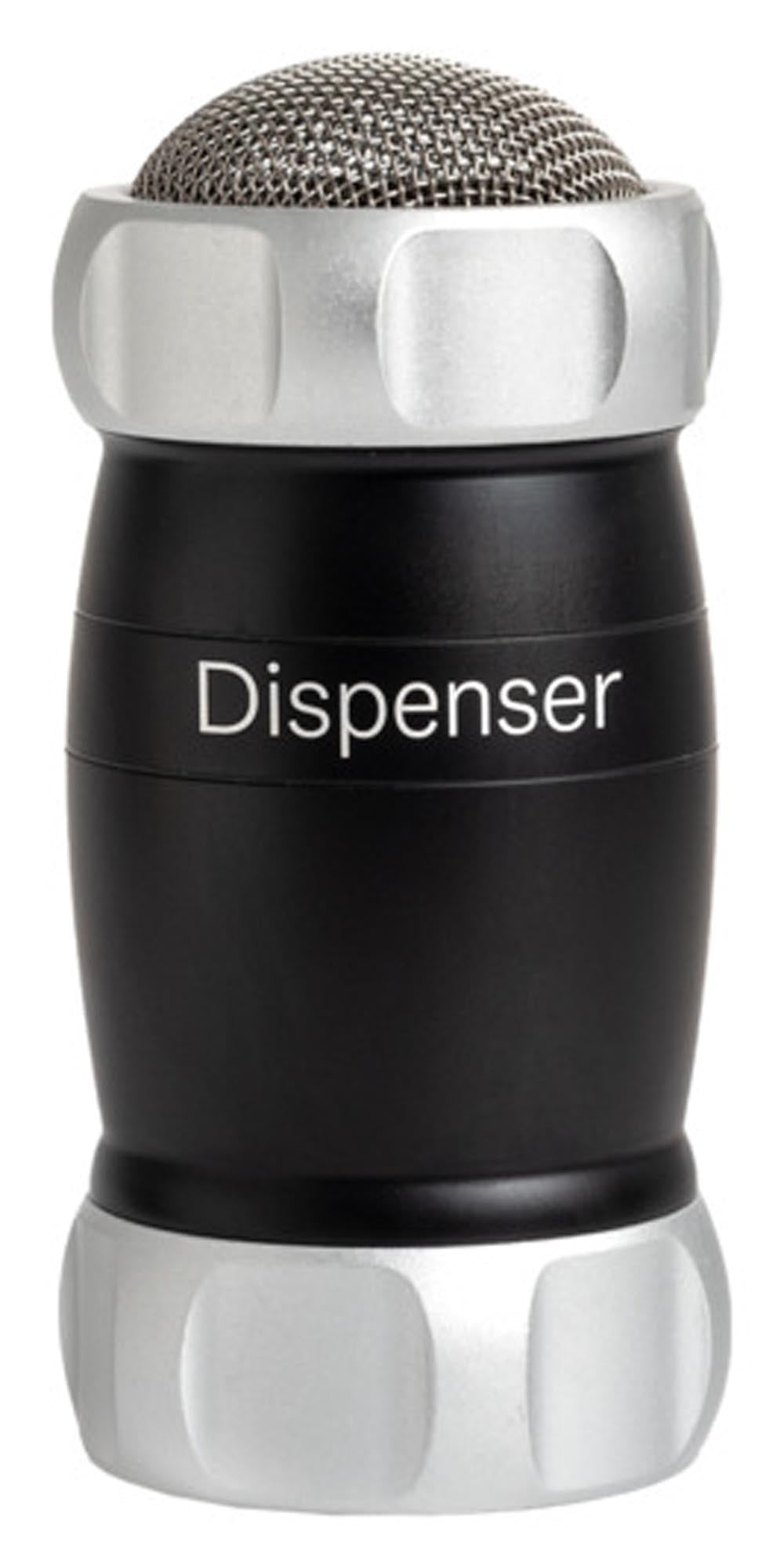 Eleganter MARCATO Streuer aus Aluminium in Schwarz für Gewürze, Zucker und Mehl. Langlebig, pflegeleicht und ideal für jede moderne Küche.