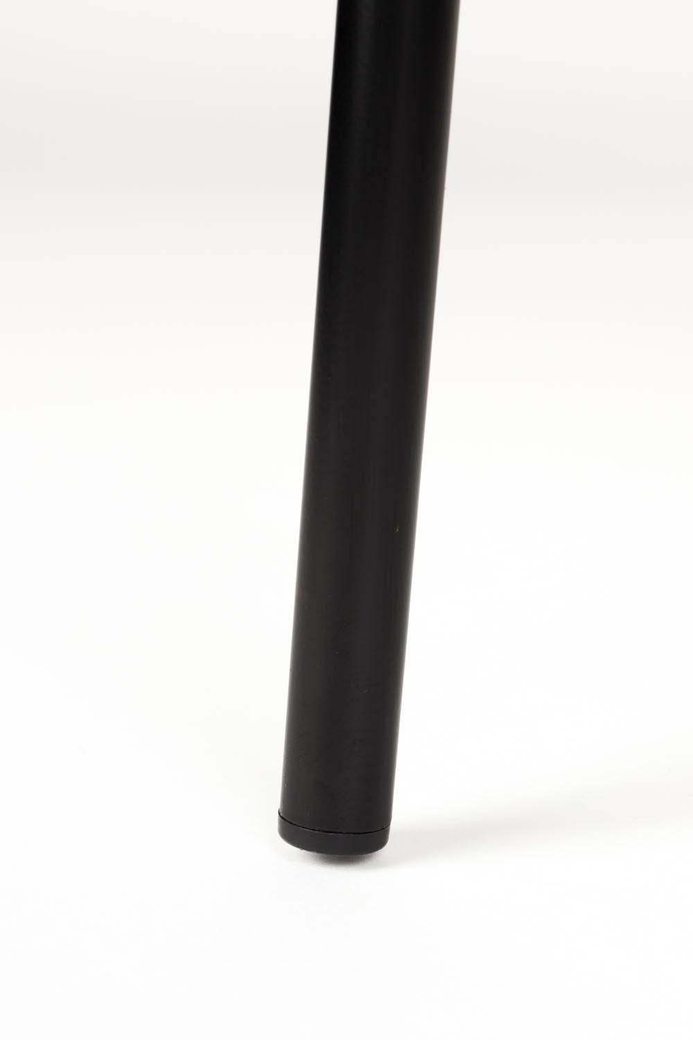 Ayle Stuhl von White Label Living: Moderner Esszimmerstuhl mit bequemen Armlehnen, langlebigem Polyesterbezug und zeitloser Eleganz.