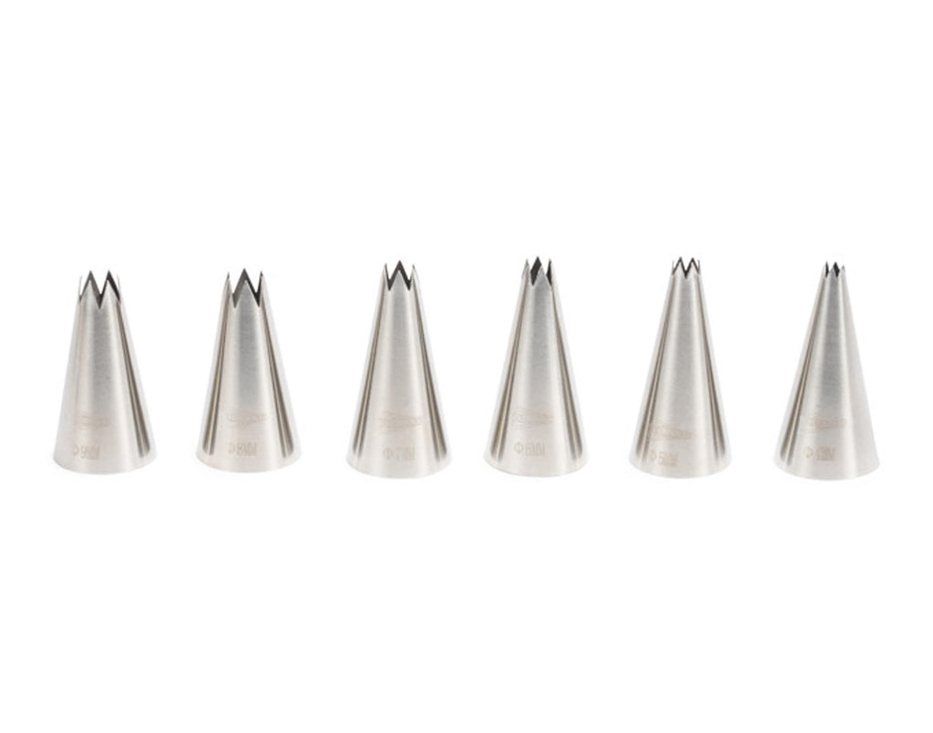 Wilton Beccucci In Acciaio Inox Set Large 10, 12, 21, 32, Beccucci Sac A Poche Piping Tip Riutilizzabile Per Decorare Torte Cupcake Biscotti Pasticcini Set4 90223543
