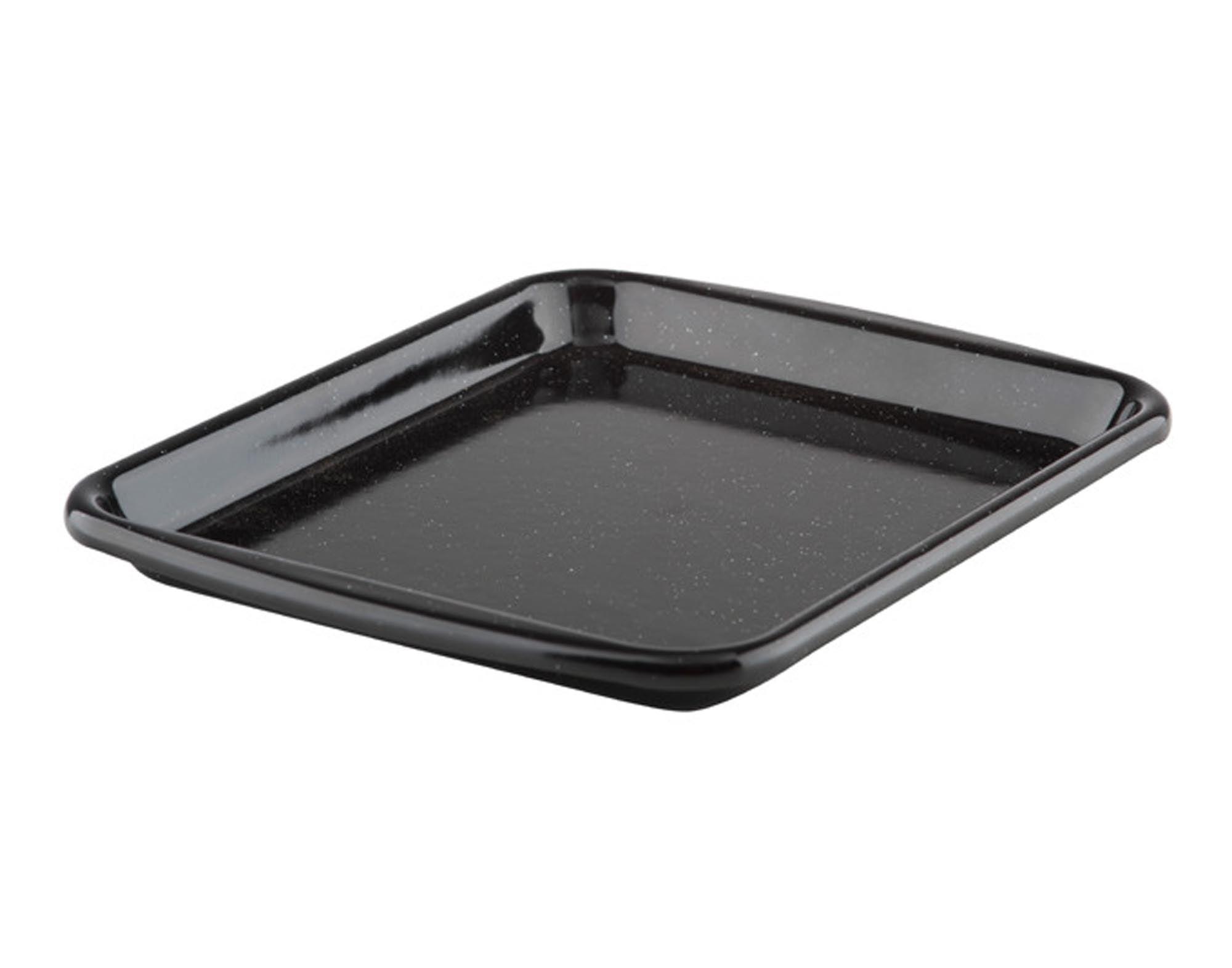 Entdecken Sie das RIESS Minibackblech Profi (24.8x20x2 cm) in Schwarz. Ideal für kleine Backöfen, mit Antihaftbeschichtung und optimaler Wärmeleitung.