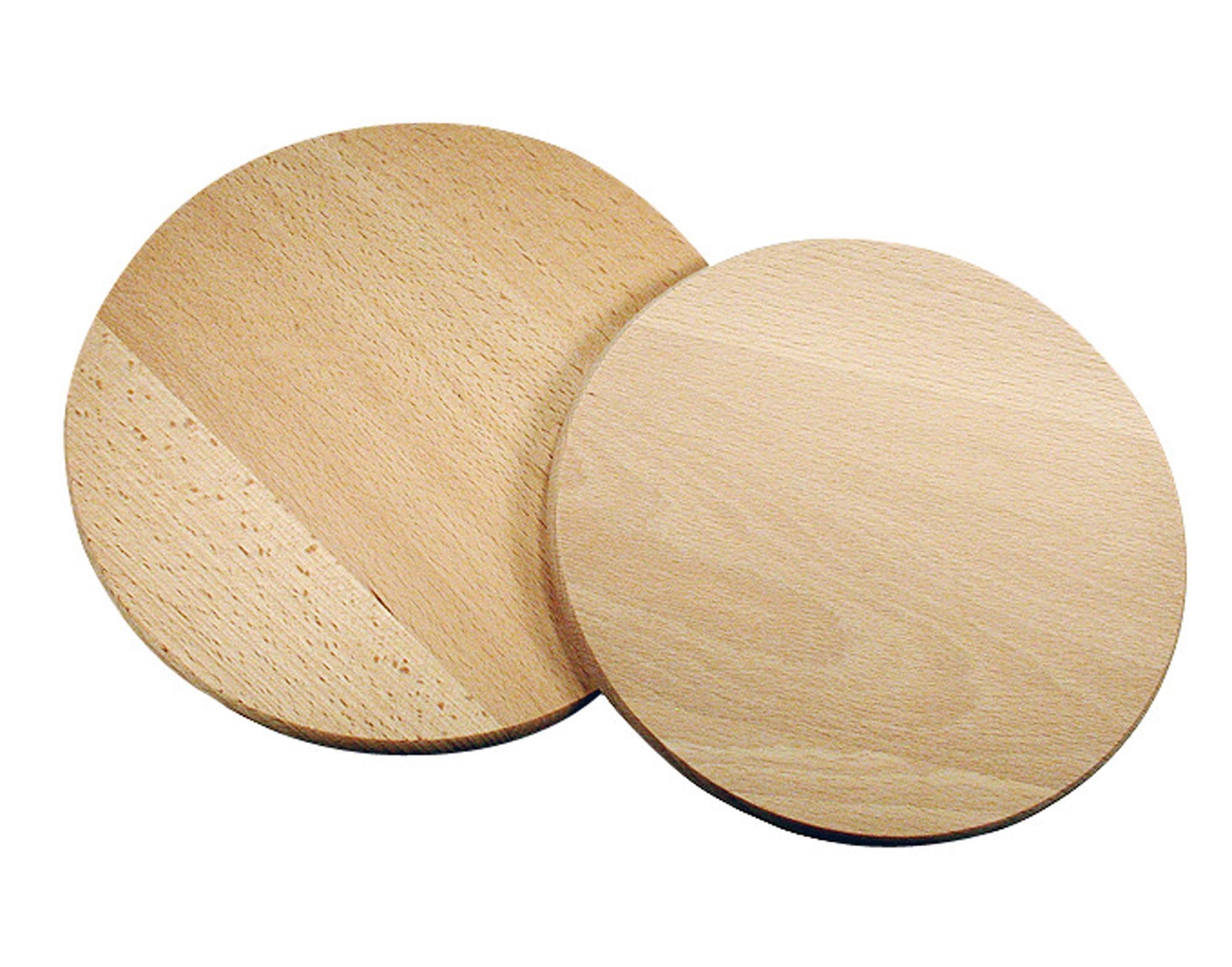 Entdecken Sie den KISAG Schinkenteller Holz ø 20 cm – ein elegantes, hygienisches Schneidbrett aus Buchenholz, ideal für Schinken und Käse.