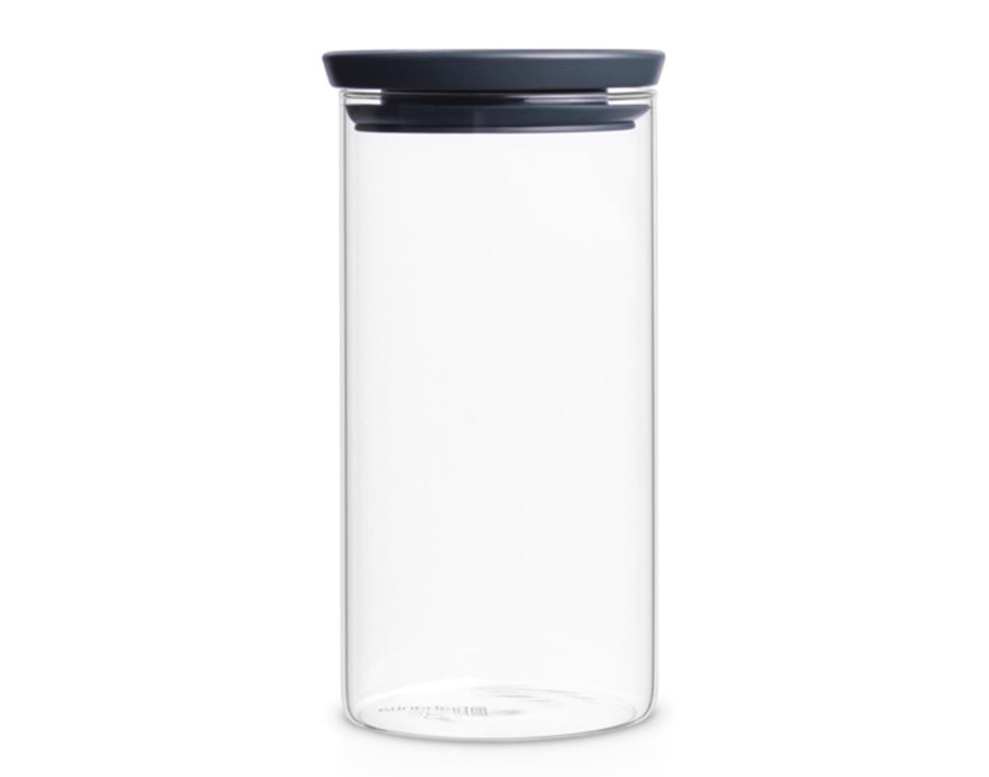 Entdecken Sie die BRABANTIA stapelbare 1-Liter-Glasdose: luftdicht, BPA-frei, platzsparend und ideal für die Aufbewahrung von Lebensmitteln.