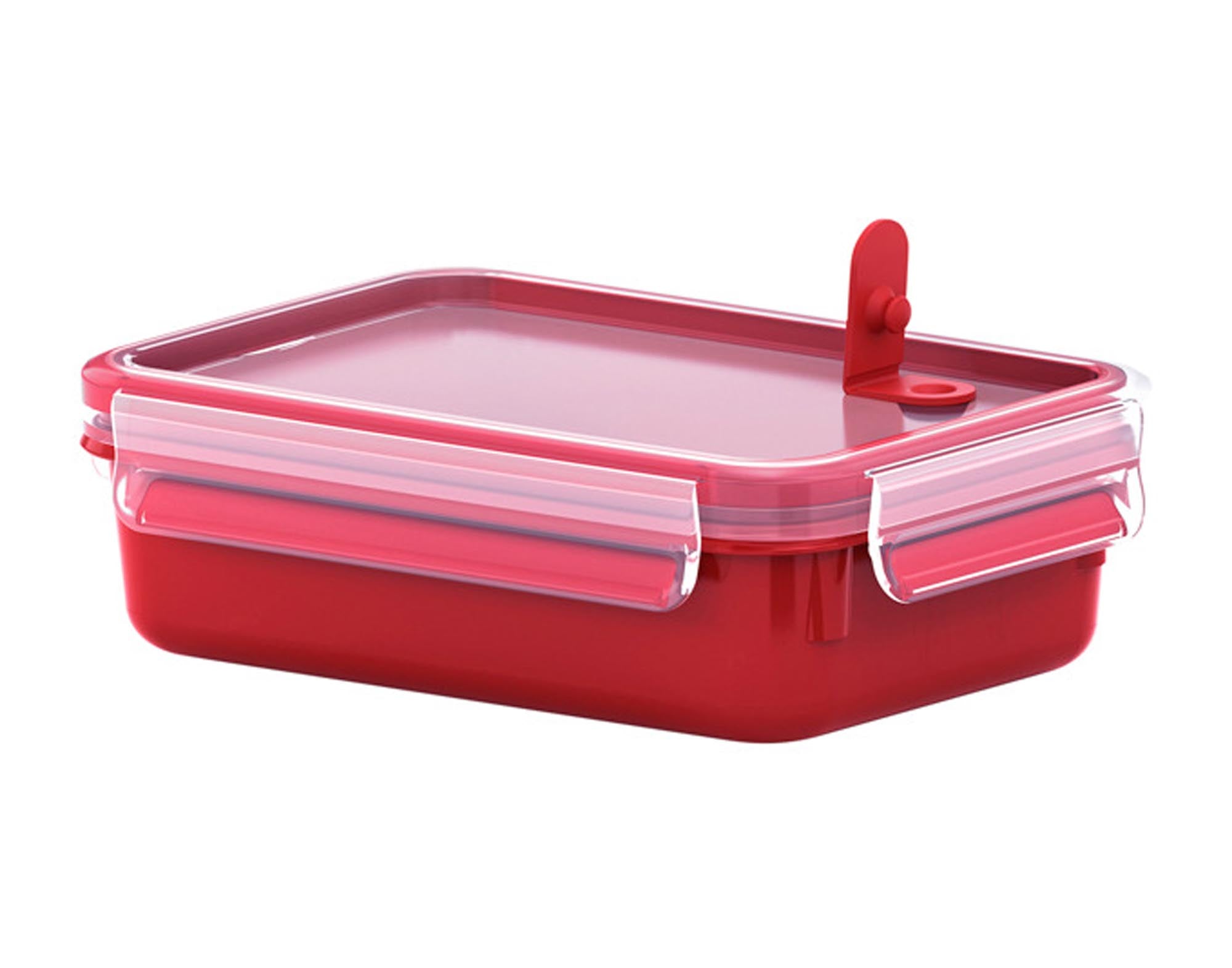 EMSA Dose Clip & Micro eckig 1 l in präsentiert im Onlineshop von KAQTU Design AG. Aufbewahrungsdose ist von EMSA