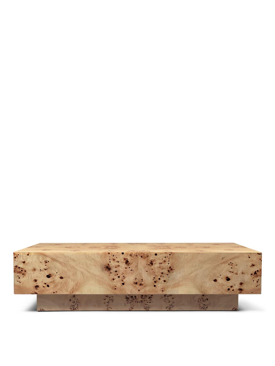 Entdecken Sie den Burl Coffee Table von Ferm Living – ein einzigartiges Statement-Piece aus Maserholz, das Stil und Funktionalität vereint.