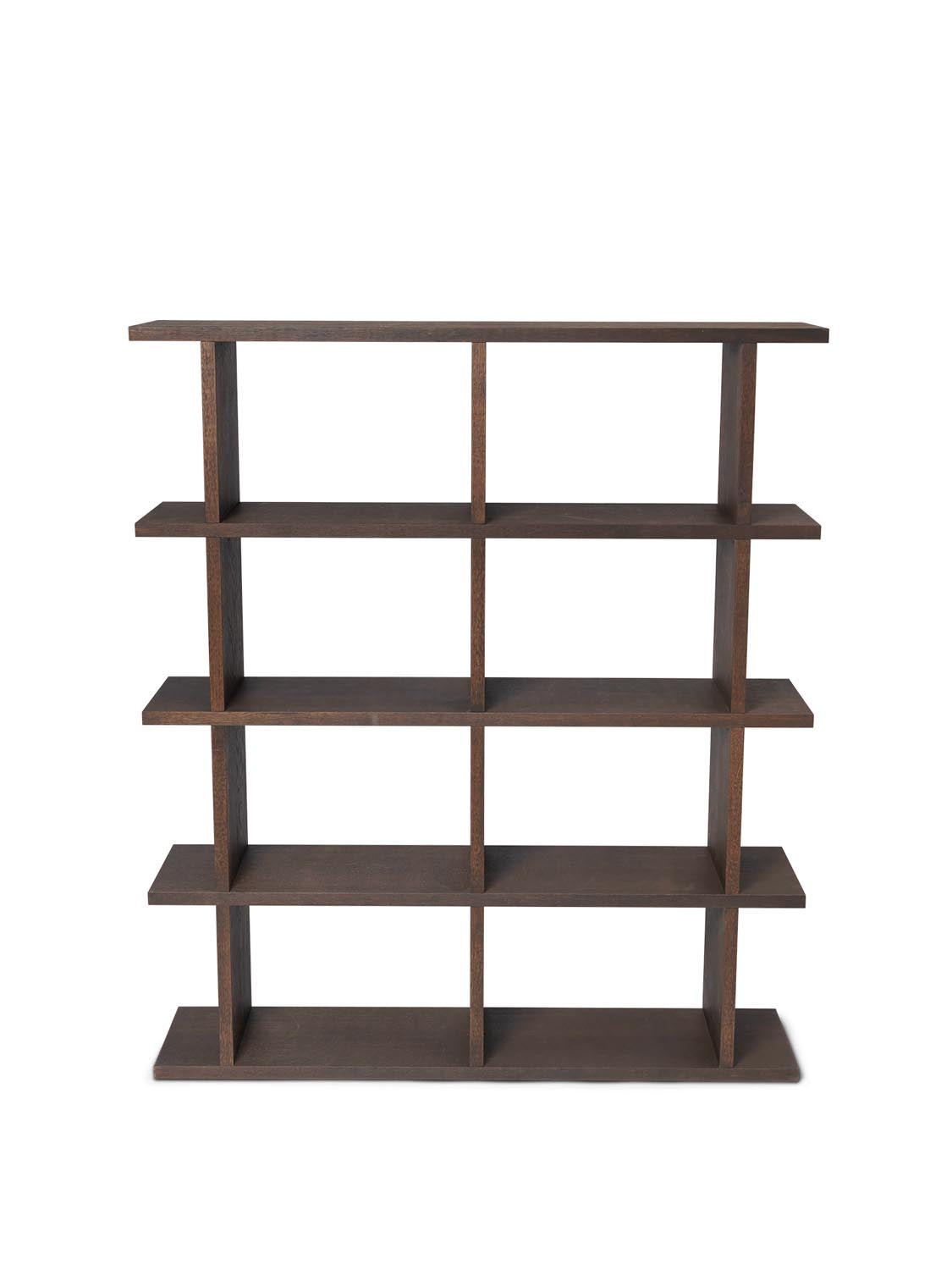 Kona Bücherregal 2x4 in Dark Stained präsentiert im Onlineshop von KAQTU Design AG. Bücherregal ist von Ferm Living