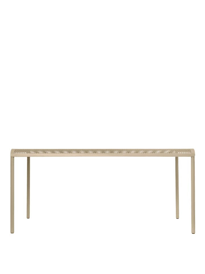 Dapple Esstisch 160 x 90 von Ferm Living – Stilvolles Design aus robustem Stahl, ideal für gesellige Stunden im Freien. Perfekt für jeden Anlass!