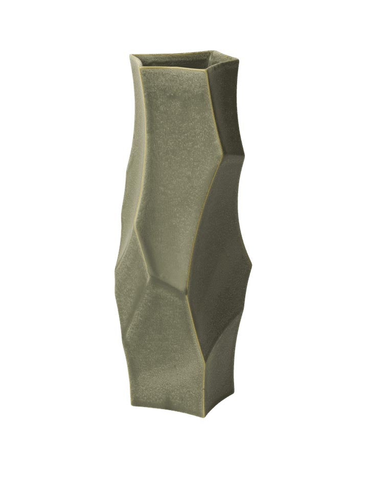 Cueva Vase H37 in Dark Sage präsentiert im Onlineshop von KAQTU Design AG. Vase ist von Ferm Living