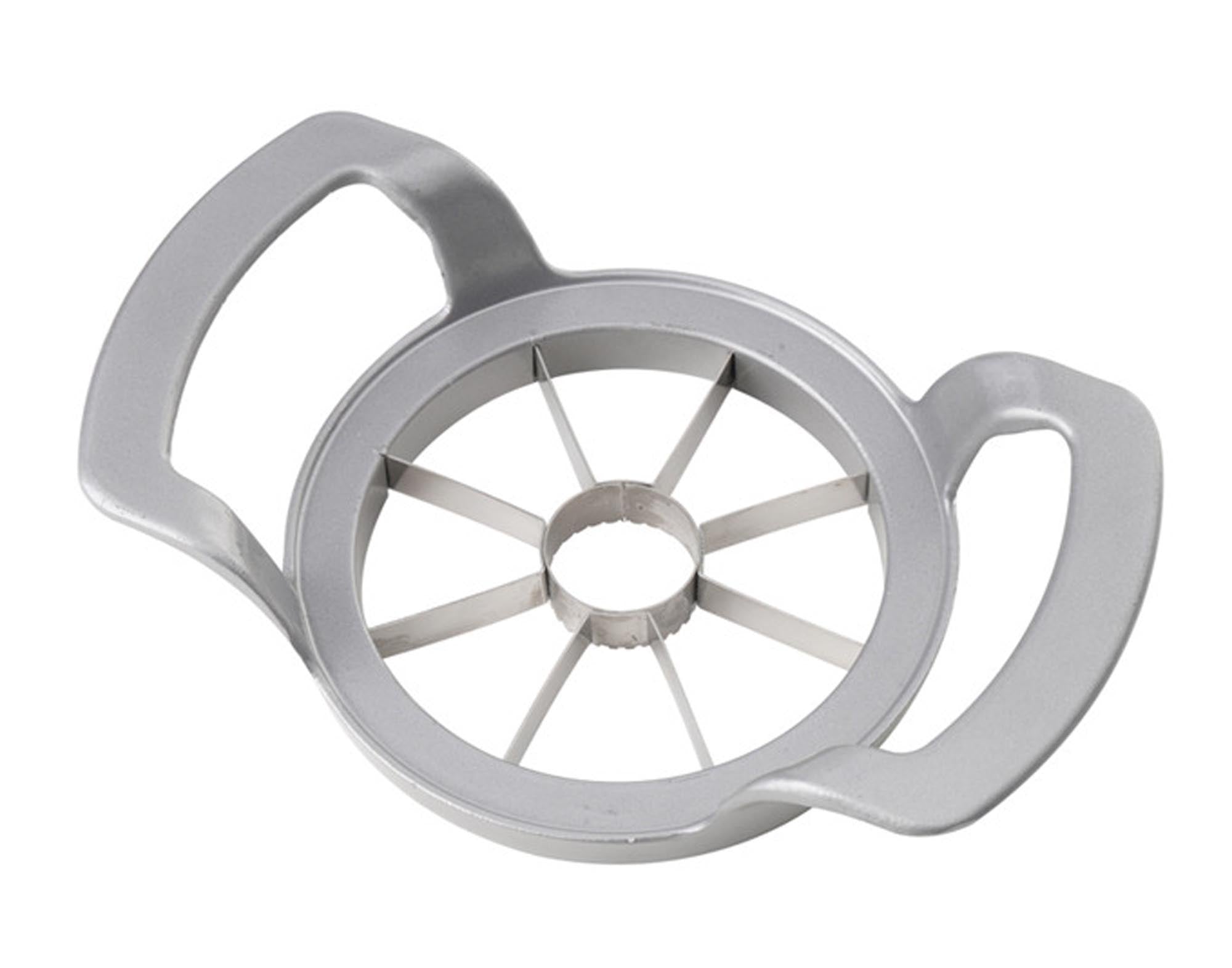 EVA Apfelteiler Alu beschichtet 17x11.4 cm: Robuster Küchenhelfer für gleichmäßige Apfelstücke, leicht zu reinigen und ideal für gesunde Snacks.