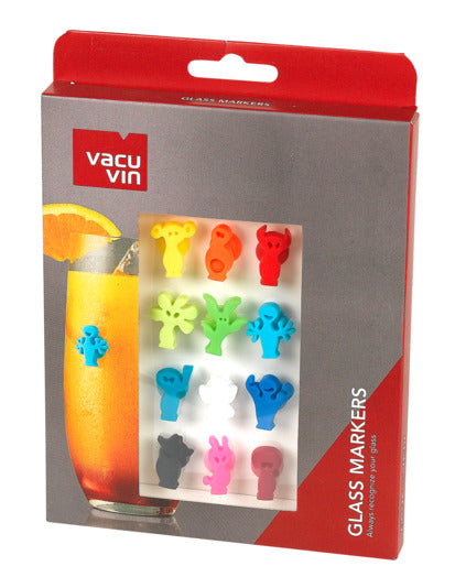 VACU VIN Glasmarker 12 Stück in präsentiert im Onlineshop von KAQTU Design AG. Haushaltshilfen ist von VACUVIN
