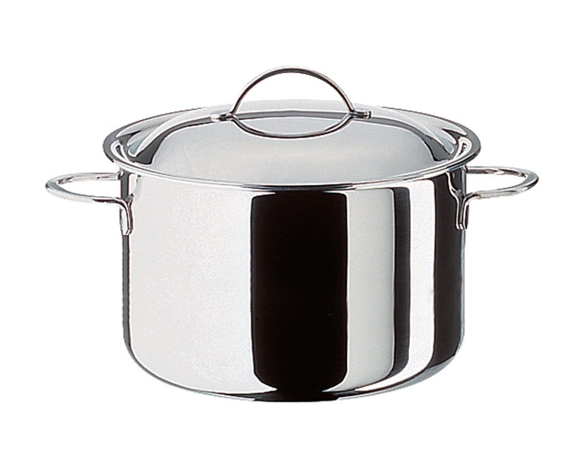 Entdecken Sie den SPRING Fleischtopf mit Deckel Cristal ø 24 cm – langlebig, korrosionsbeständig und ideal für perfekte Gerichte. Vielseitig einsetzbar!