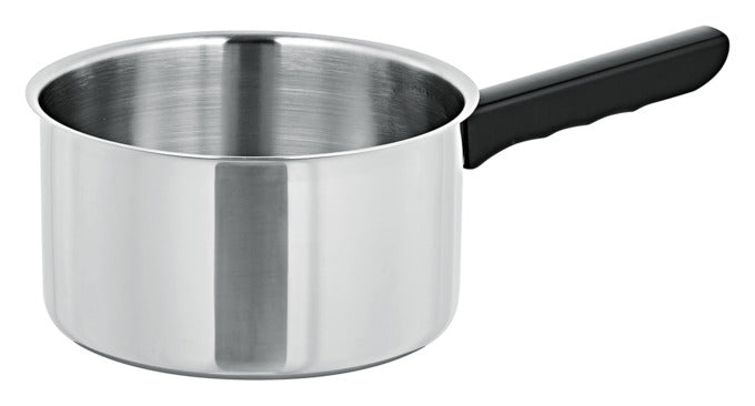 NOSER Stielkasserolle schwarz Inox 4.5 Liter ø 22 cm in präsentiert im Onlineshop von KAQTU Design AG. Topf ist von NOSER-INOX