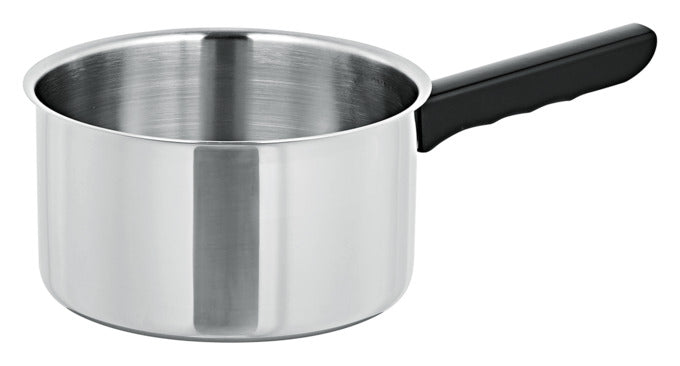 NOSER Stielkasserolle schwarz Inox 4.5 Liter ø 22 cm in präsentiert im Onlineshop von KAQTU Design AG. Topf ist von NOSER-INOX