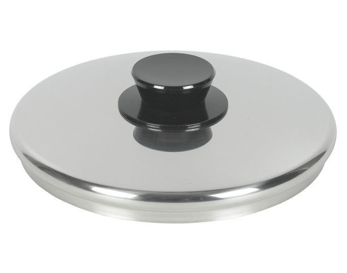 NOSER Deckel Inox schwarz ø 24 cm in präsentiert im Onlineshop von KAQTU Design AG. Topf ist von NOSER-INOX
