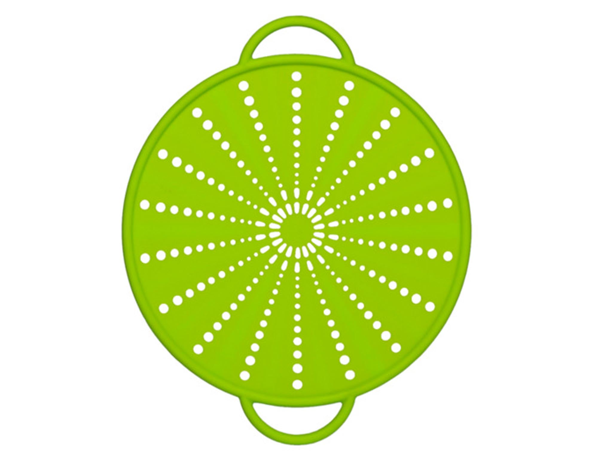 Der EMSA Spritzschutz 4in1 (ø 26 cm) schützt vor Spritzern, dient als Sieb, Untersetzer und Dampfgarer. Ideal für jede Küche!