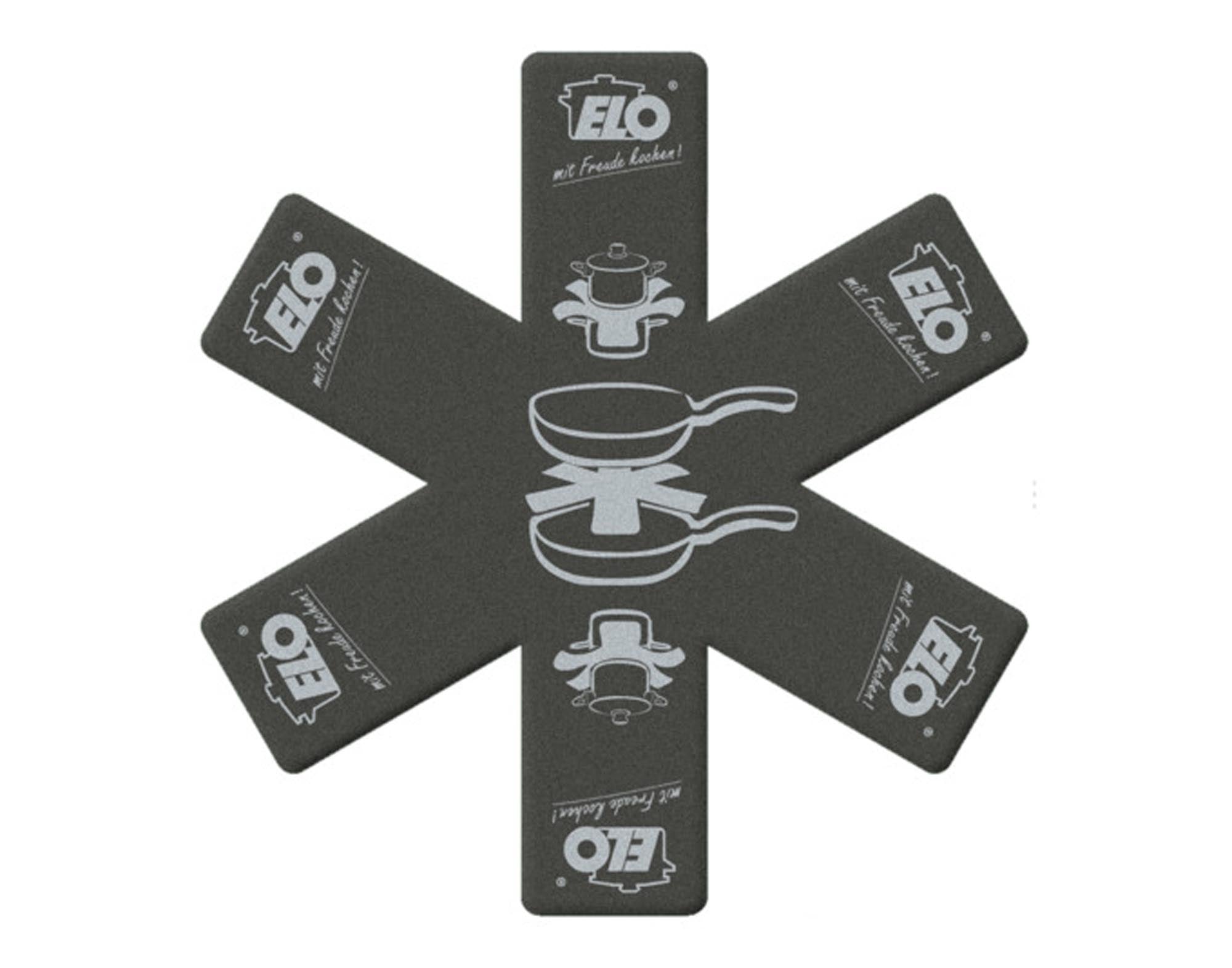 ELO Pfannenschutz-Set: 2 Schonern für Kratzschutz, hitzebeständig, langlebig. Ideal für beschichtete, Edelstahl- und Gusseisenpfannen.