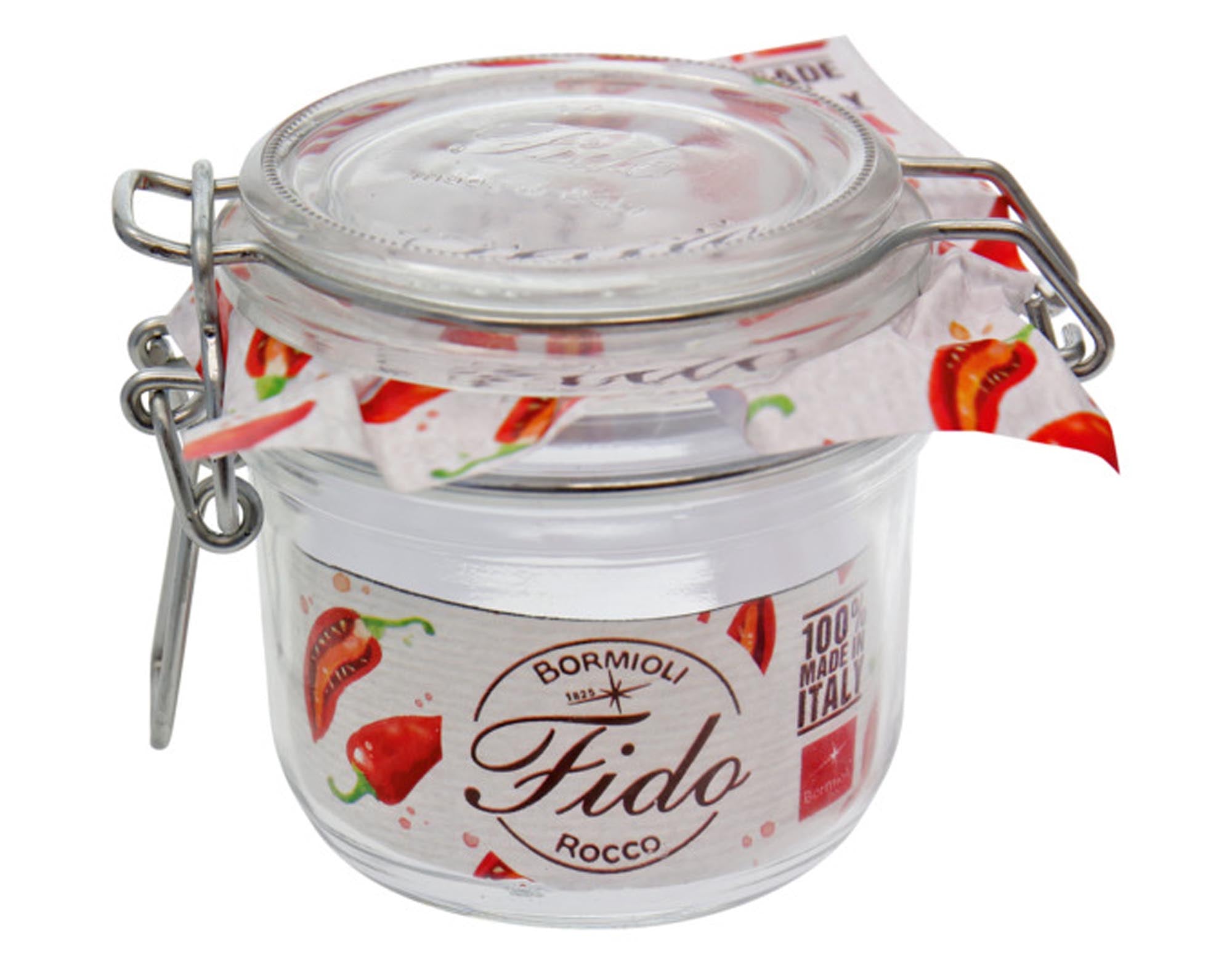 Entdecken Sie das EINKOCHWELT Fido Konservenglas 200 ml: robust, luftdicht, ideal für Marmeladen und Chutneys. Perfekt für frische, nachhaltige Lagerung!