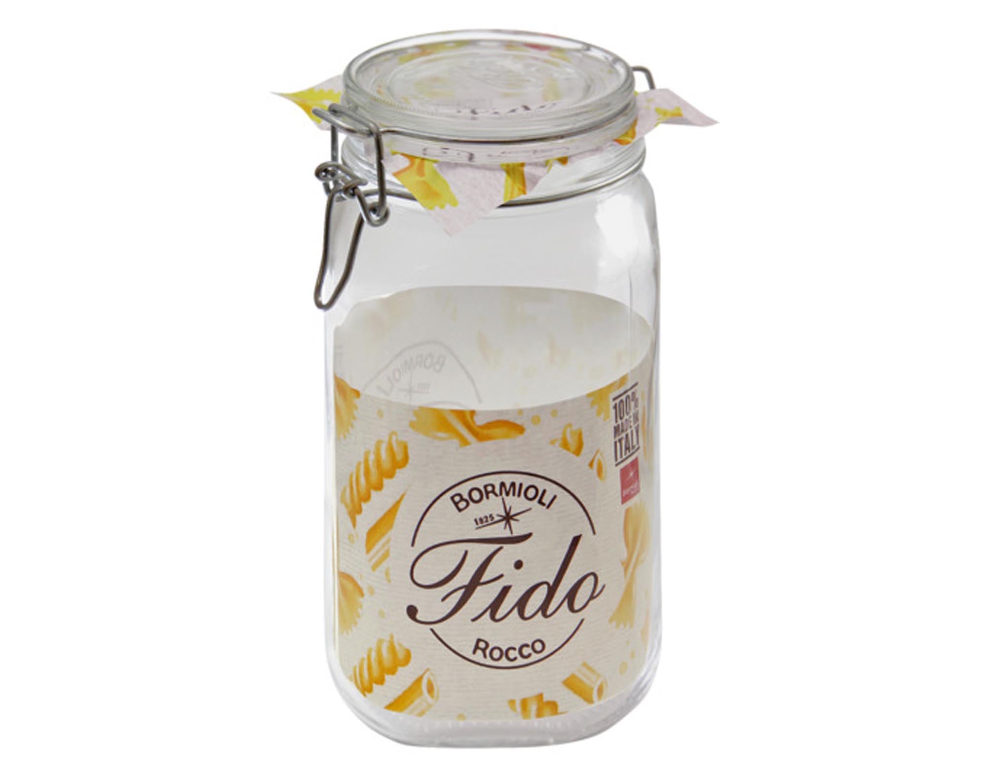 Das EINKOCHWELT Konservenglas Fido 1500 ml ist ideal zum Einmachen, nachhaltig, BPA-frei und leicht zu reinigen. Perfekt für Ihre Vorratshaltung!