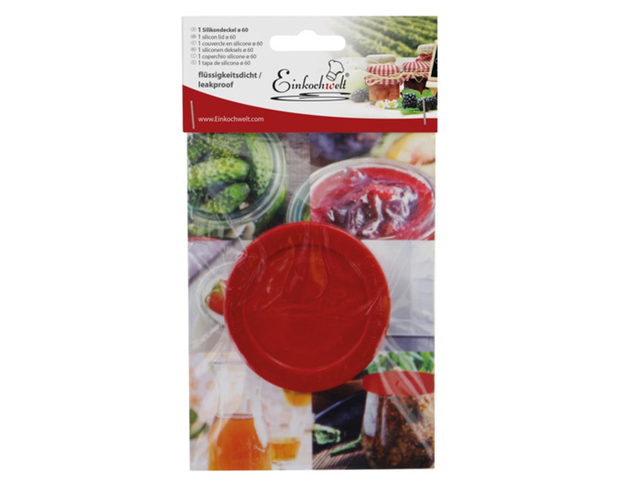 WECK Frischhaltedeckel Silikon ø 80 mm in präsentiert im Onlineshop von KAQTU Design AG. Küchenhelfer ist von WECK