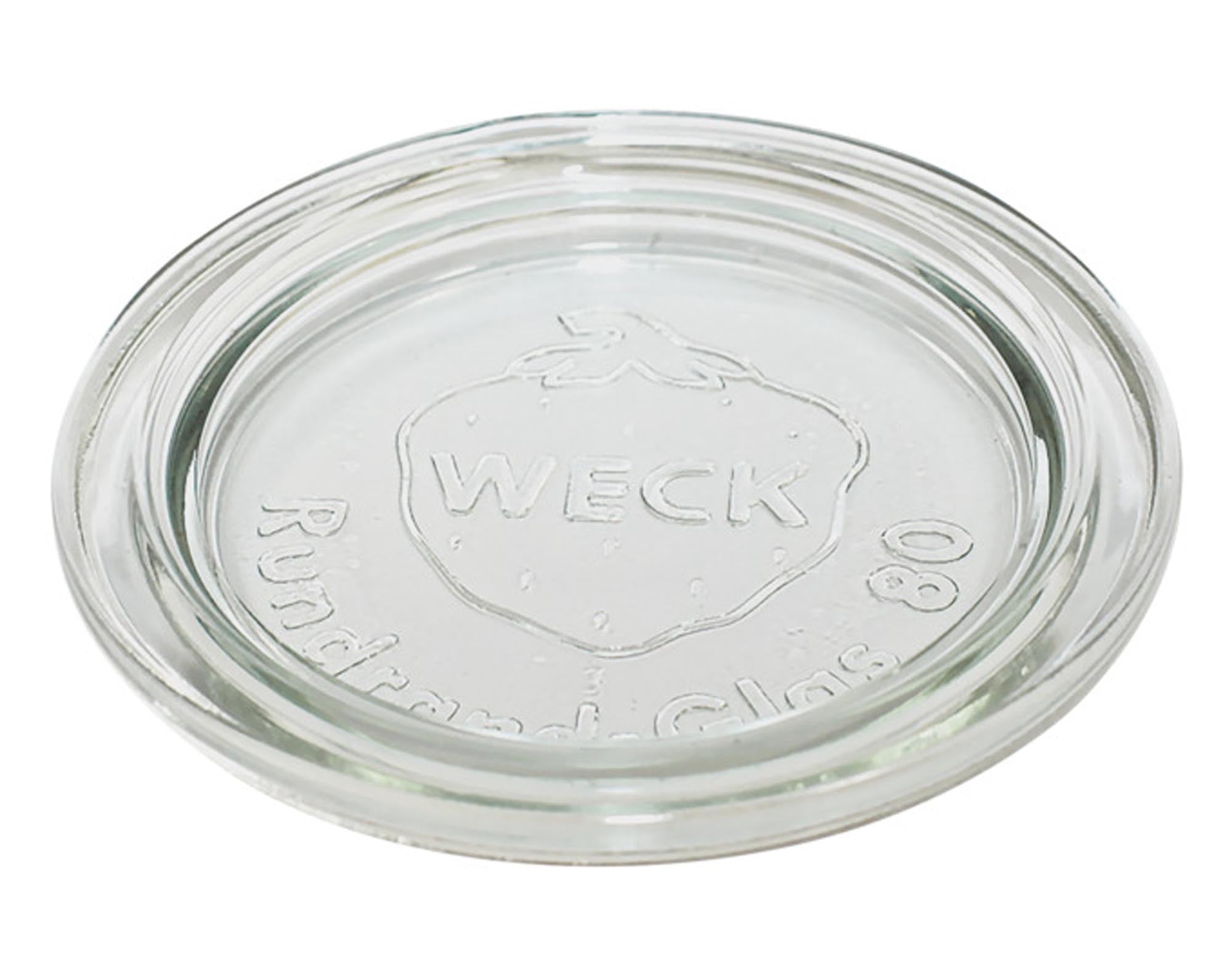 WECK Glasdeckel ø 80 mm in präsentiert im Onlineshop von KAQTU Design AG. Küchenhelfer ist von WECK