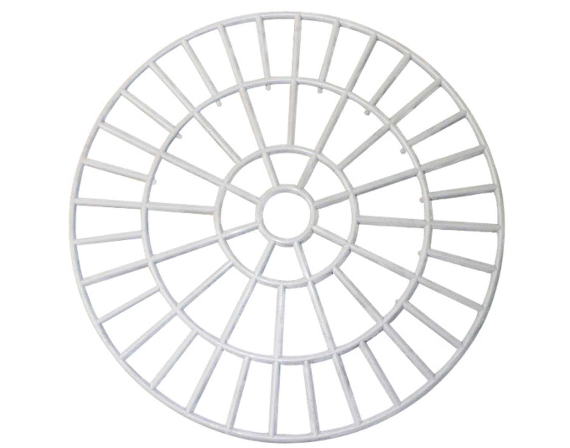 Der WECK Einlegerost aus rostfreiem Edelstahl (ø 33.5 cm) erleichtert das Einlegen, Abtropfen und Dämpfen von Lebensmitteln. Spülmaschinenfest und robust!
