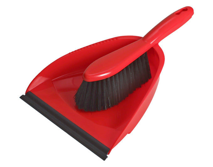 EBNAT Kehrgarnitur Euro rot in präsentiert im Onlineshop von KAQTU Design AG. Haushaltshilfen ist von EBNAT