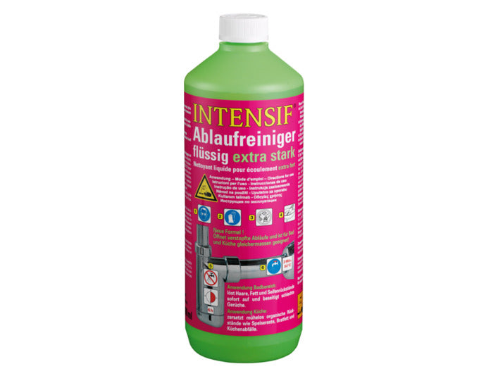 Abflussreiniger Intensif 1 l in präsentiert im Onlineshop von KAQTU Design AG. Reinigungsmittel ist von E + h