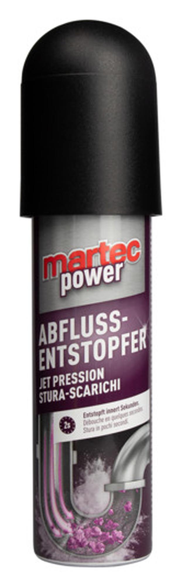 MARTEC Ablaufentstopfer Turbo 250 ml in präsentiert im Onlineshop von KAQTU Design AG. Reinigungsmittel ist von MARTEC POWER