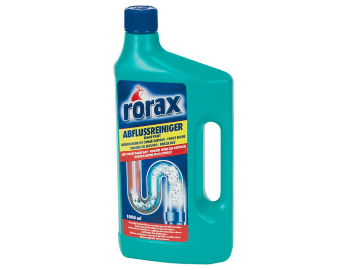 RORAX Abflussreiniger 1 l in präsentiert im Onlineshop von KAQTU Design AG. Reinigungsmittel ist von RORAX