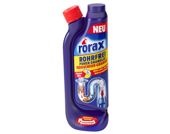 RORAX Abflussreiniger Granulat 0.6 l in präsentiert im Onlineshop von KAQTU Design AG. Reinigungsmittel ist von RORAX