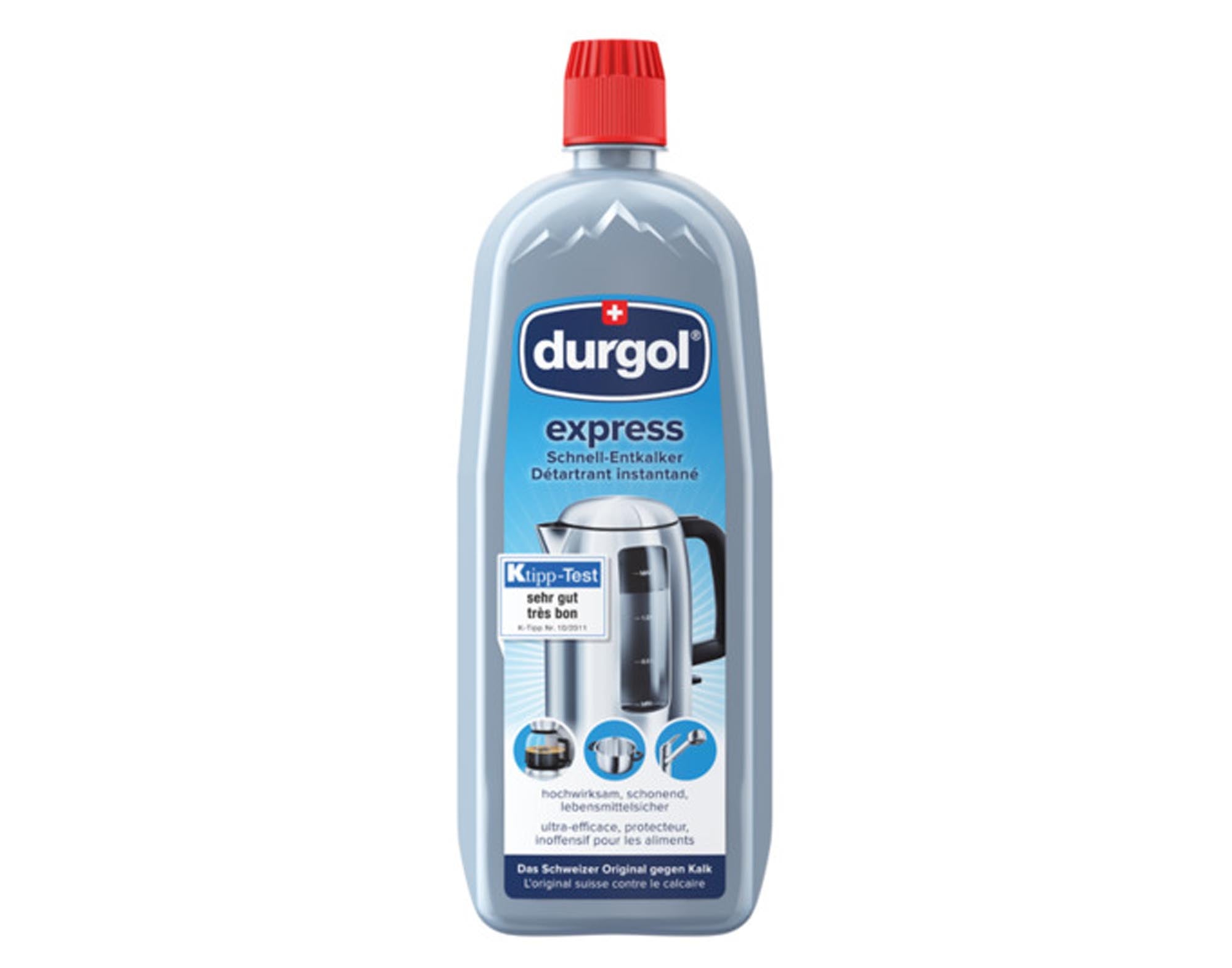 DURGOL Entkalker Express 1 l in präsentiert im Onlineshop von KAQTU Design AG. Reinigungsmittel ist von DURGOL