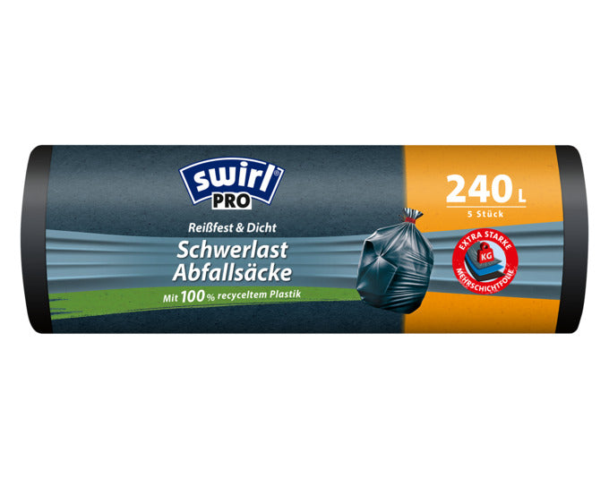SWIRL Abfallsäcke 240 l in präsentiert im Onlineshop von KAQTU Design AG. Reinigung & Wäsche ist von SWIRL