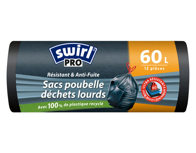 SWIRL Abfallsäcke 60 l in präsentiert im Onlineshop von KAQTU Design AG. Reinigung & Wäsche ist von SWIRL