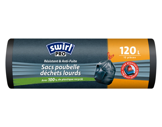 SWIRL Abfallsäcke 120 l in präsentiert im Onlineshop von KAQTU Design AG. Reinigung & Wäsche ist von SWIRL