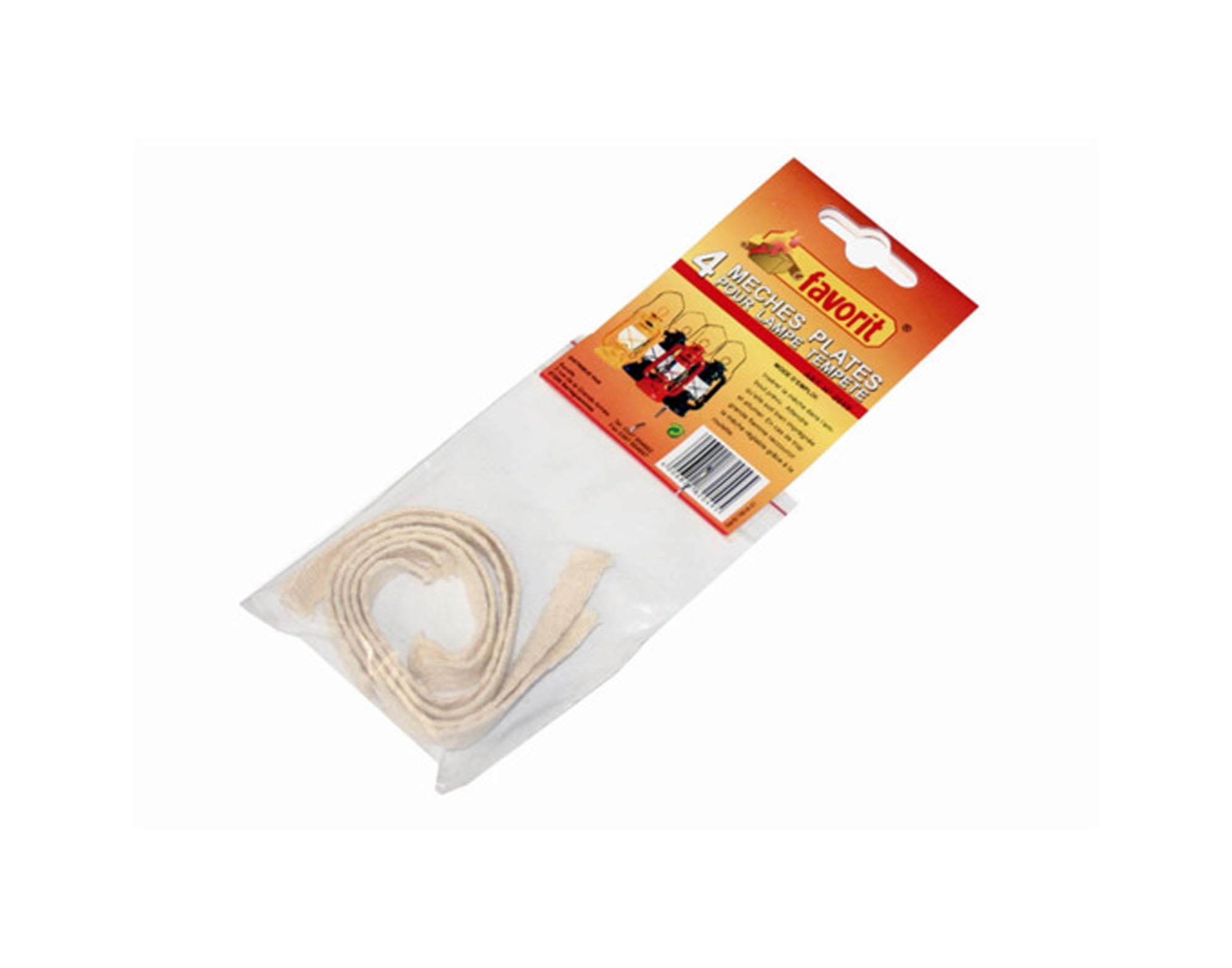 FAVORIT Ersatzdocht zu Sturmlaterne 4 Stück 10 cm in präsentiert im Onlineshop von KAQTU Design AG. Fackel ist von FAVORIT