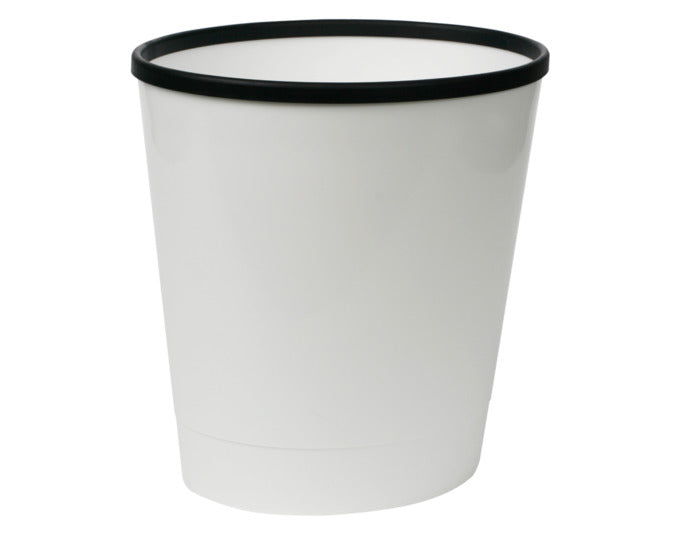 EBNAT Papierkorb Kunststoff oval weiss in präsentiert im Onlineshop von KAQTU Design AG. Papierkorb ist von EBNAT