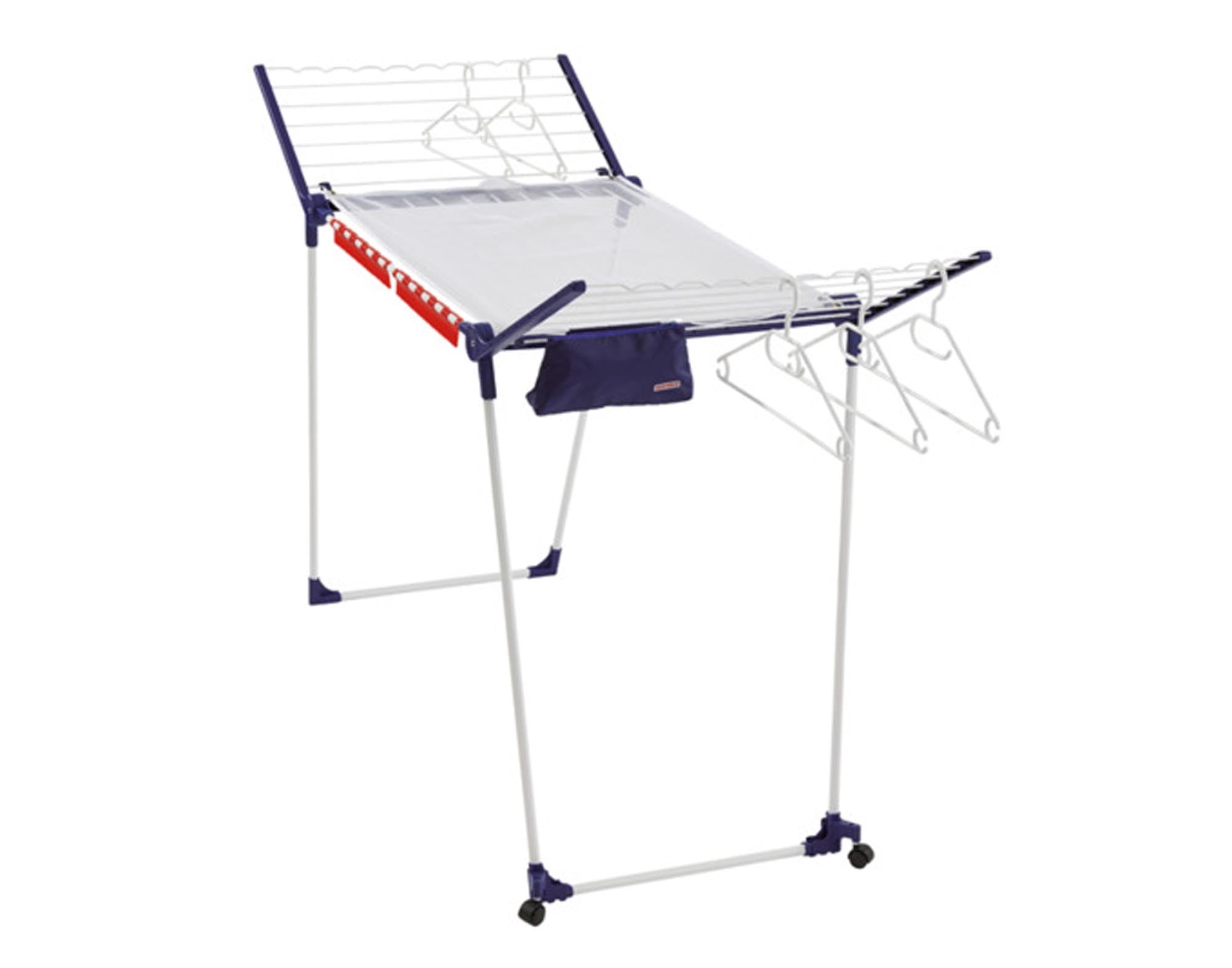 Entdecken Sie den LEIFHEIT Wäscheständer Pegasus 200 Solid Deluxe Mobile: robust, mobil und ideal für effizientes Wäschetrocknen mit 20 m Trockenfläche.