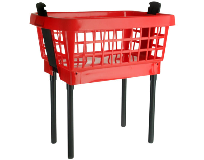 Wäschekorb Clip-Clap 75x47x34.5 cm rot in  präsentiert im Onlineshop von KAQTU Design AG. Wäschekorb ist von E + h