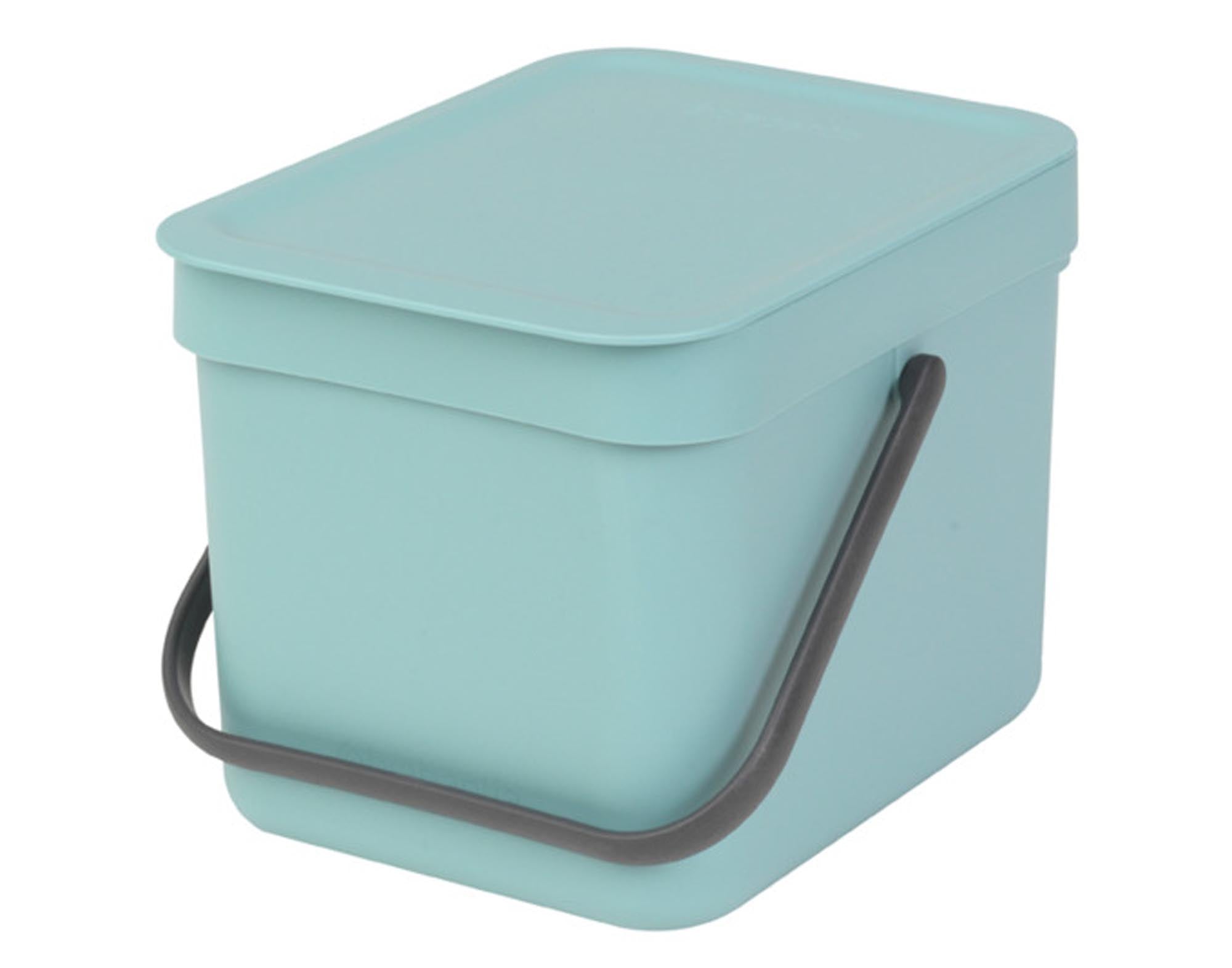 BRABANTIA Abfallbehälter Sort&Go mint 6 l in präsentiert im Onlineshop von KAQTU Design AG. Mülleimer ist von BRABANTIA
