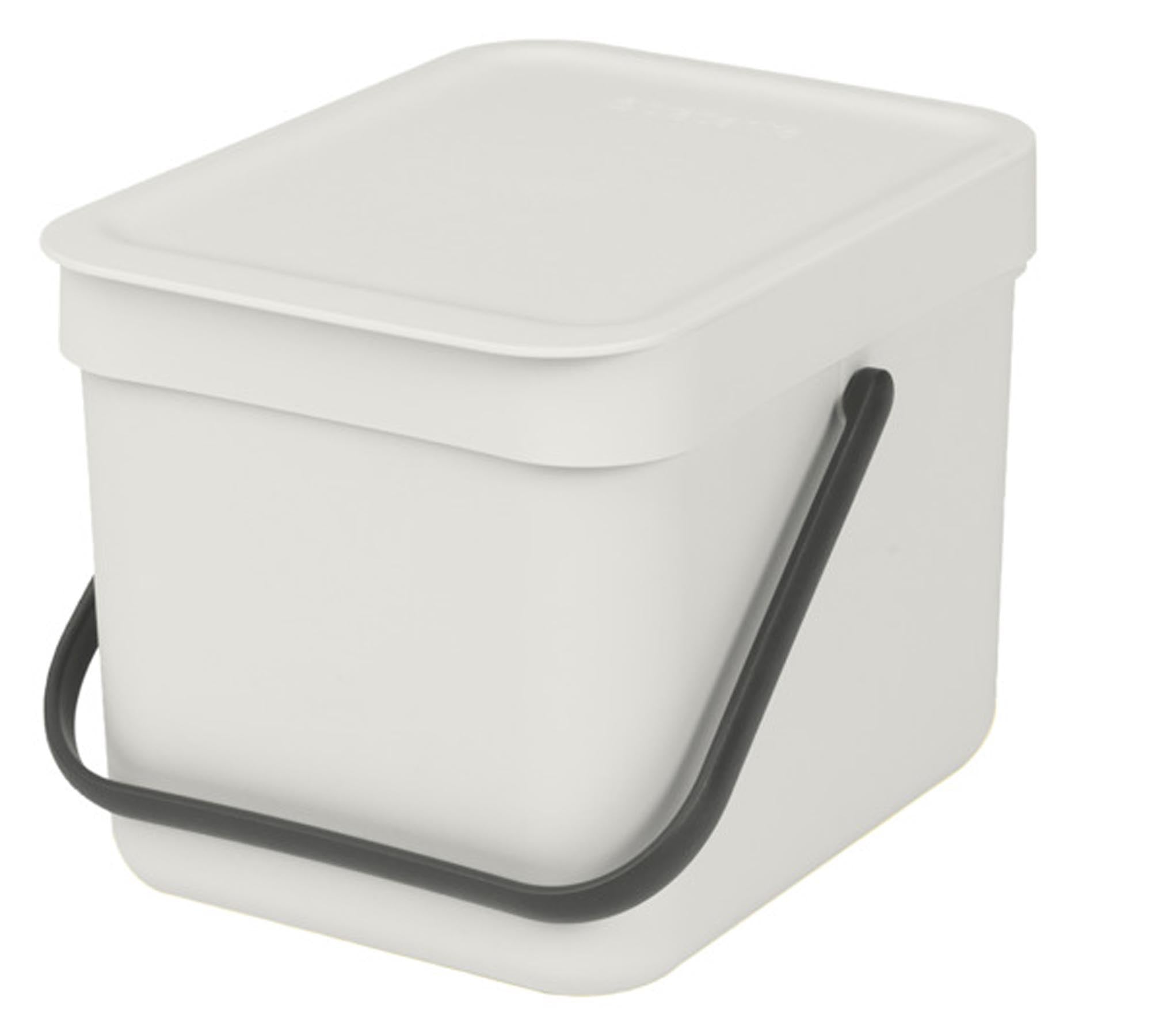 Entdecken Sie den BRABANTIA Sort&Go Abfallbehälter in light grey (6 l) – ideal für umweltbewusstes Mülltrennen, robustes Design und stilvolle Farben.