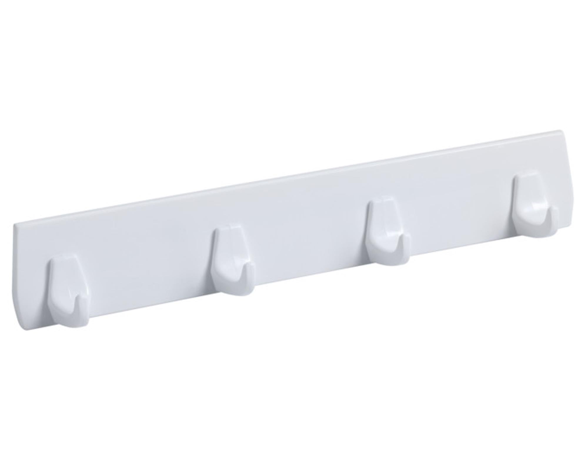 DIAQUA Hakenleiste mit 5 Haken weiss 20 cm in präsentiert im Onlineshop von KAQTU Design AG. Garderobe ist von DIAQUA