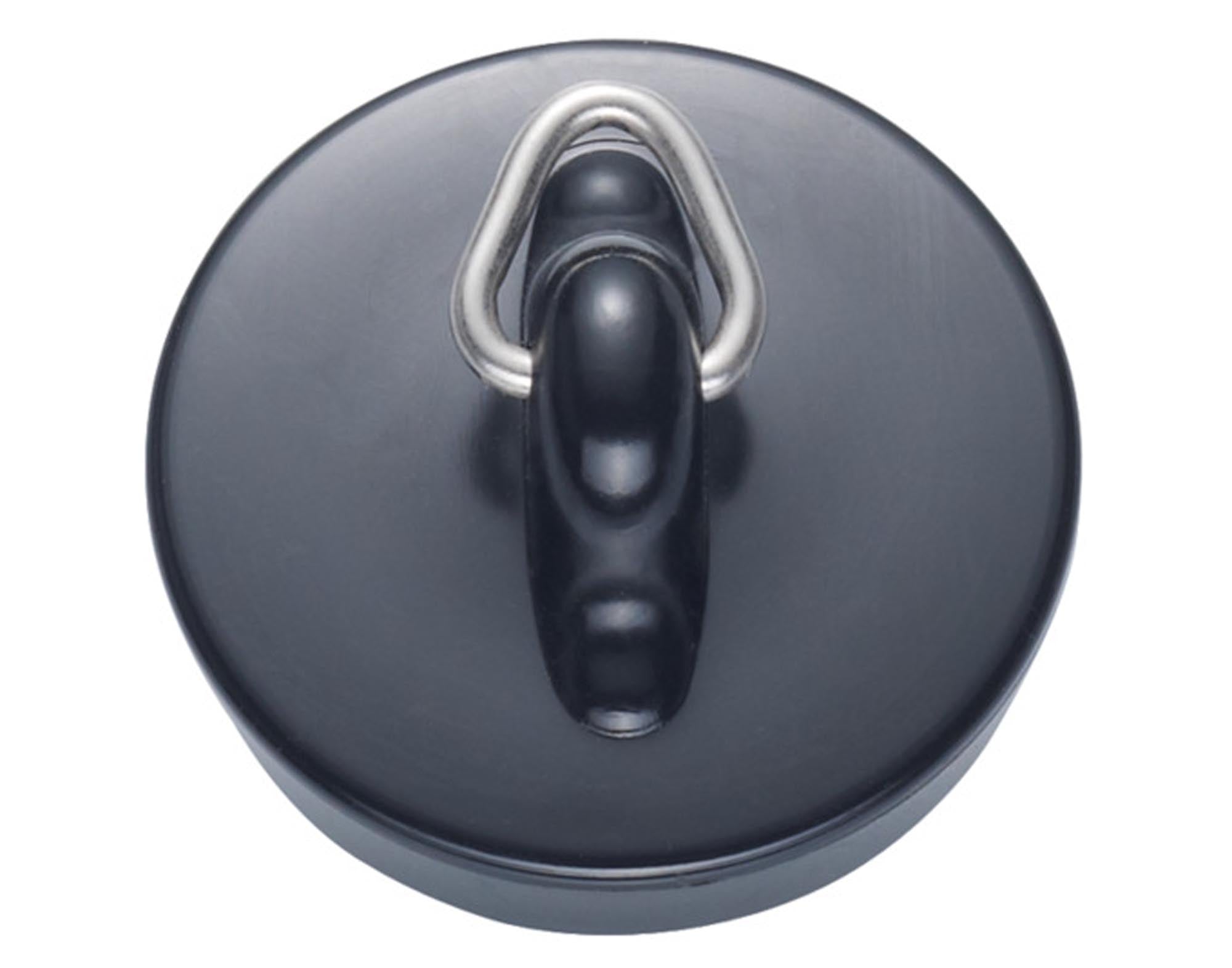 Entdecken Sie den DIAQUA Badewannenstopfen in elegantem Schwarz (ø 38.5 mm) – funktional, hygienisch und modern für Ihr Badezimmer.