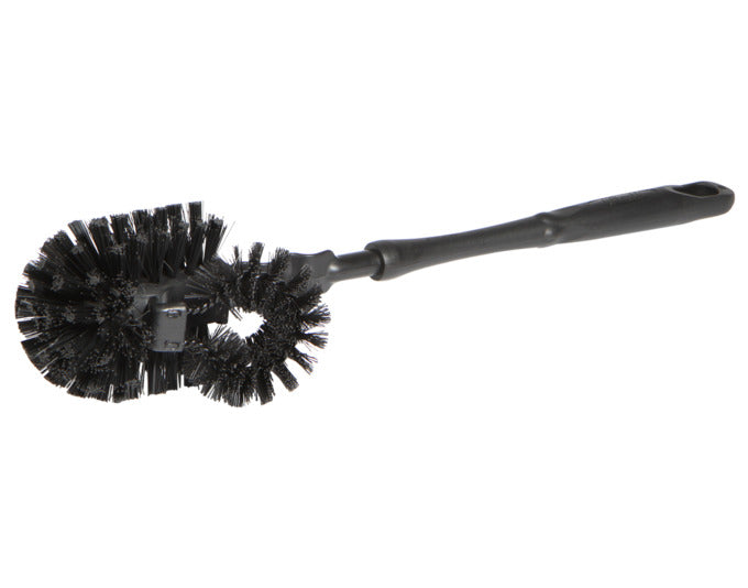 EBNAT WC-Bürste mit Randreiniger Recycling antrazith ø 8 cm in präsentiert im Onlineshop von KAQTU Design AG. Badzubehör ist von EBNAT