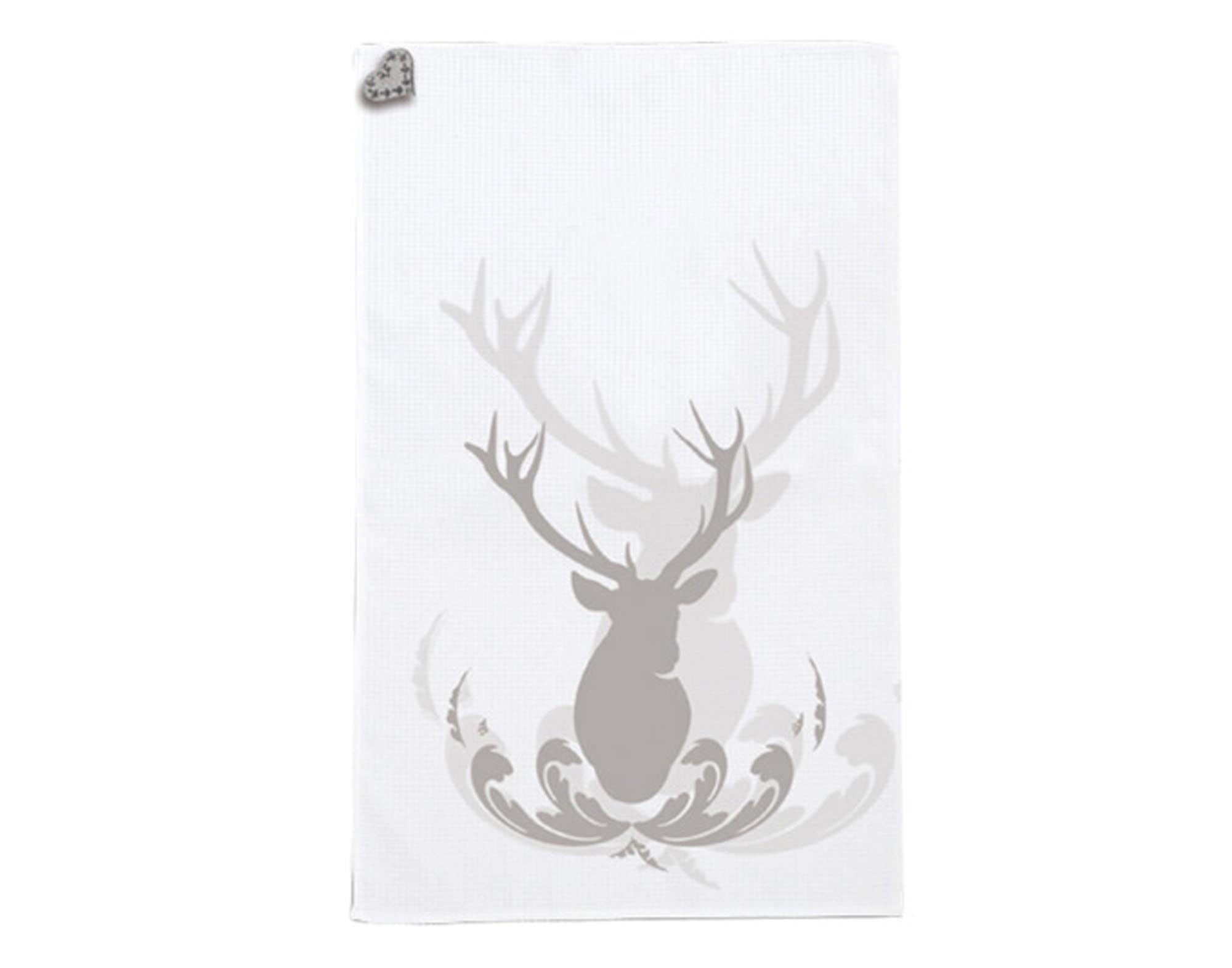 Entdecken Sie das STEINLIN Küchentuch Hirsch im 2er Set (70x50 cm) – stilvoll, saugfähig und langlebig. Perfekt für rustikale Küchen! Jetzt kaufen!