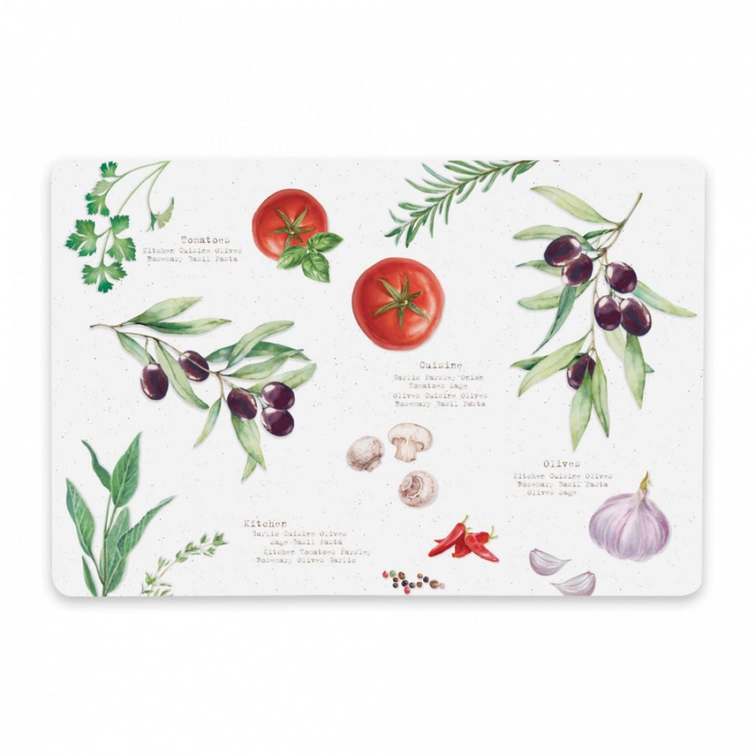 Maison & Set de table de cuisine 45x30cm