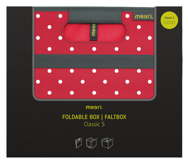 Entdecken Sie die meori Faltbox S Classic in hibiscus red – stilvoll, praktisch und ideal für jede Aufbewahrungslösung. Perfekt für Zuhause und unterwegs!